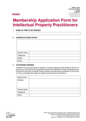 Membership Application Form